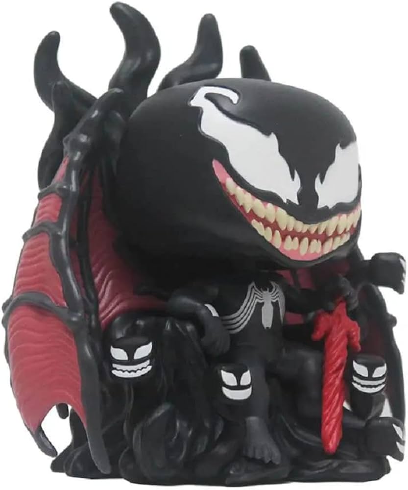 Amazon.com: Funko Pop! Venom on Throne : Toys & Games