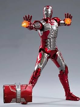 Amazon.co.jp: ZD TOYS マーベル アイアンマン2 マーク5 MK5 発光可 10