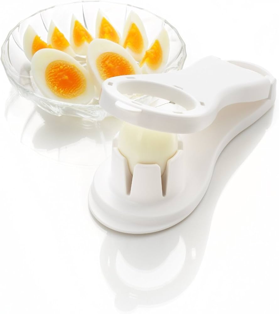 Amazon｜曙産業 玉子切り 日本製 6分割 3本線 業務用品 たまごの黄身を