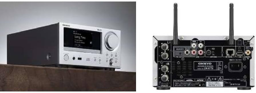 Amazon.co.jp: ONKYO ネットワークCDレシーバー ハイレゾ対応 シルバー
