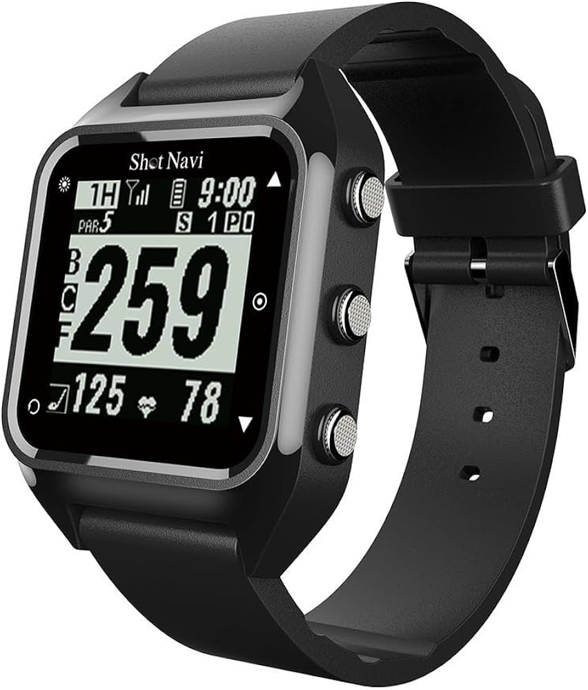 Amazon | ショットナビ ハグ GPSゴルフナビ 腕時計型 Shot Navi Hug