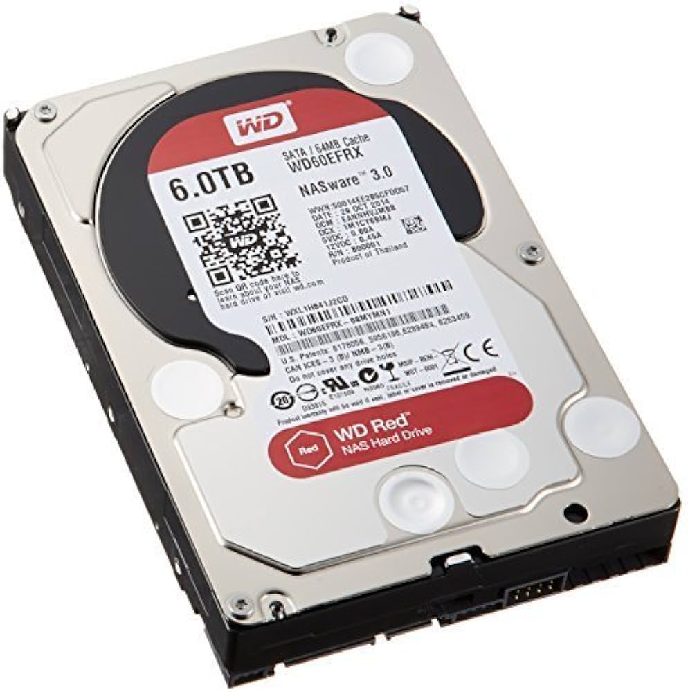 Amazon.co.jp: WD Red 6TB NAS Hard Drive: 1 to 8-bay RAID Hard
