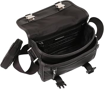 Amazon.co.jp: [プラダ] ショルダーバッグ メンズ ポーチ付 ナイロン