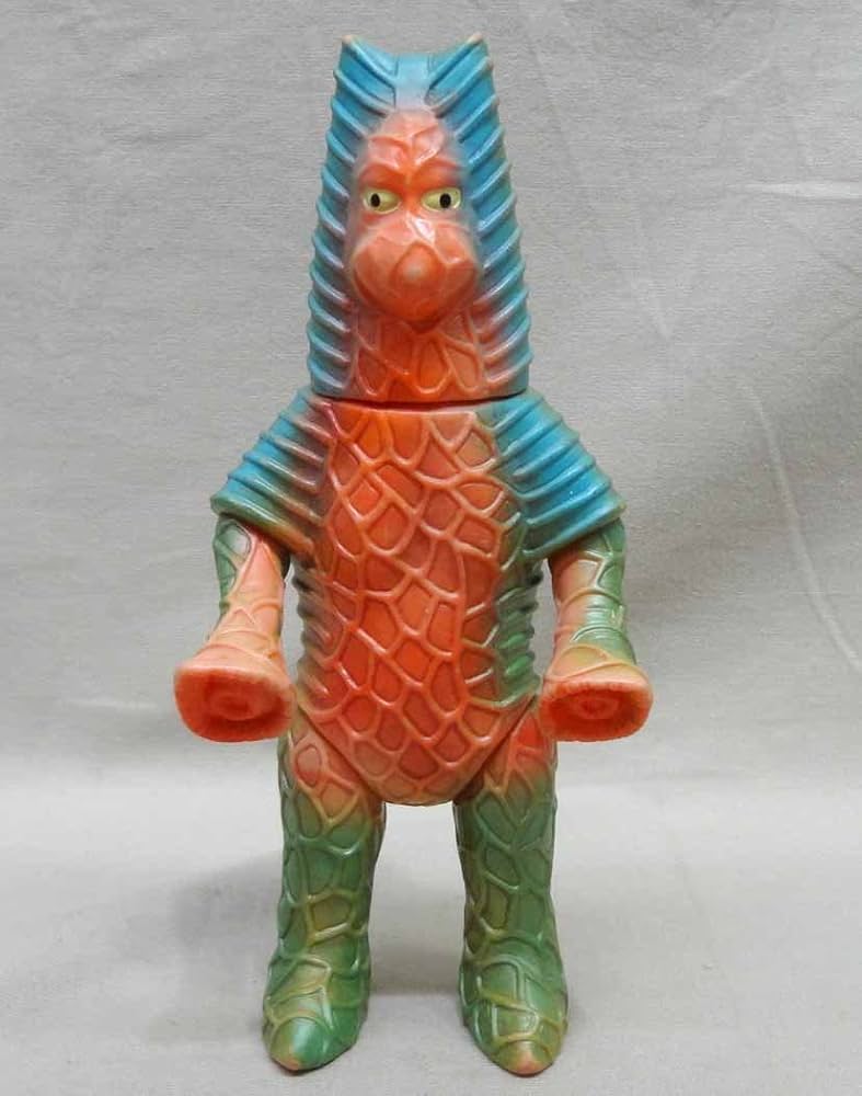 Amazon | ブルマァク マルチ ソフビ 怪獣 ミラーマン 当時物 マルサン