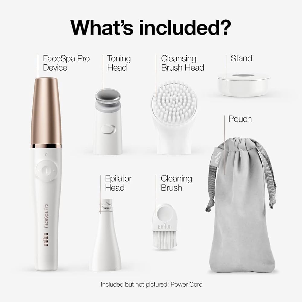 Amazon.com : Braun Face Epilator Facespa Pro 911, Facial Hair