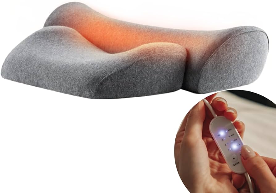 Amazon｜[CALQS ホッとする枕(ベーシック) ライトグレー] 枕 ピロー 首