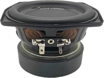 Amazon | 4 インチ 40 ワットラウンドサブウーファースピーカー