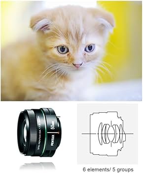 Amazon.com : Pentax DA 50mm f1.8 lens for Pentax DSLR Cameras
