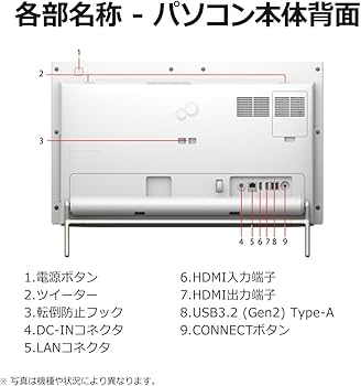 Amazon.co.jp: 富士通 デスクトップパソコン FMV ESPRIMO WF1/H3 (MS