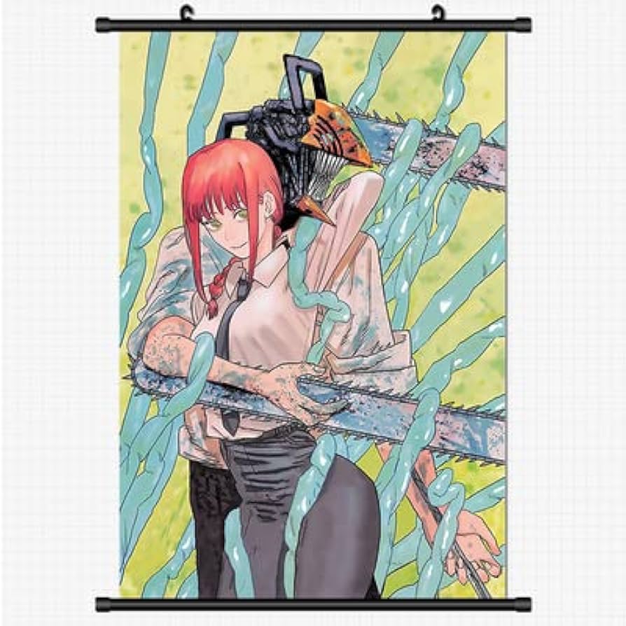 Amazon.co.jp: チェンソーマン タペストリー 掛け絵 掛け軸 Chainsaw