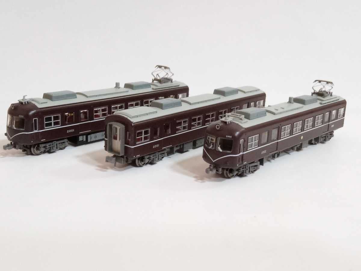 Amazon | マイクロエース A-3364 長野電鉄2000系 A編成 復活茶色塗装