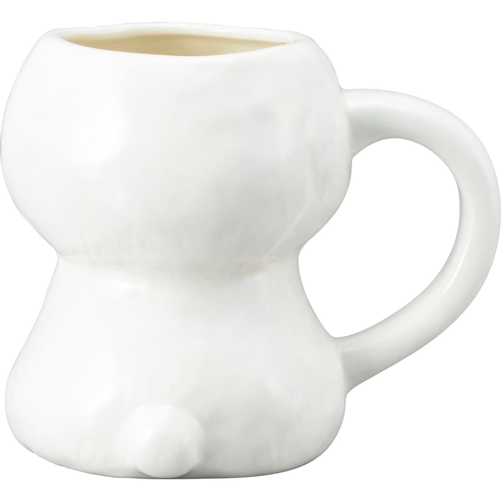 Amazon.com: サンアート SAN4236-4 Cute Tableware Mug, Bichon Frise