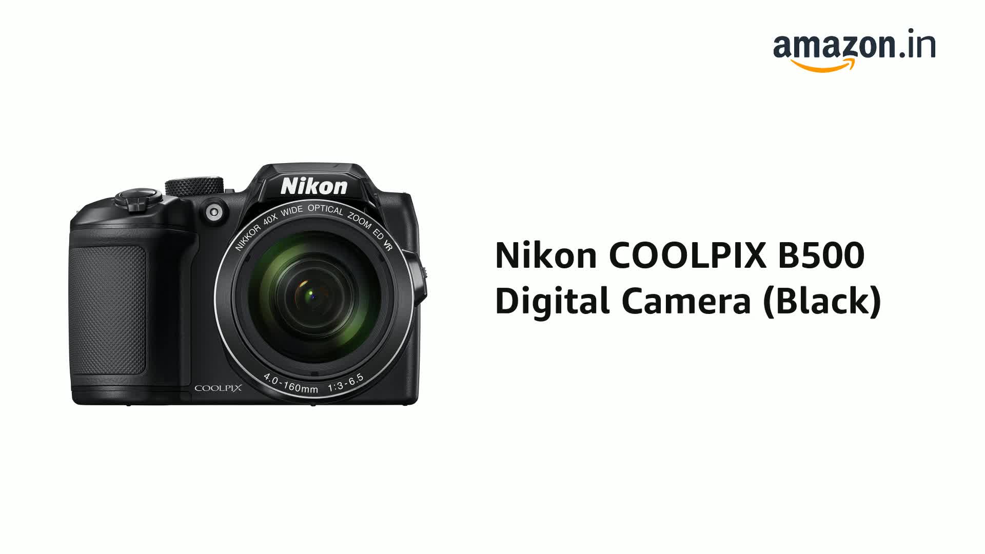 Buy Nikon COOLPIX B500 Digital Camera (Black) Online at Low Prices