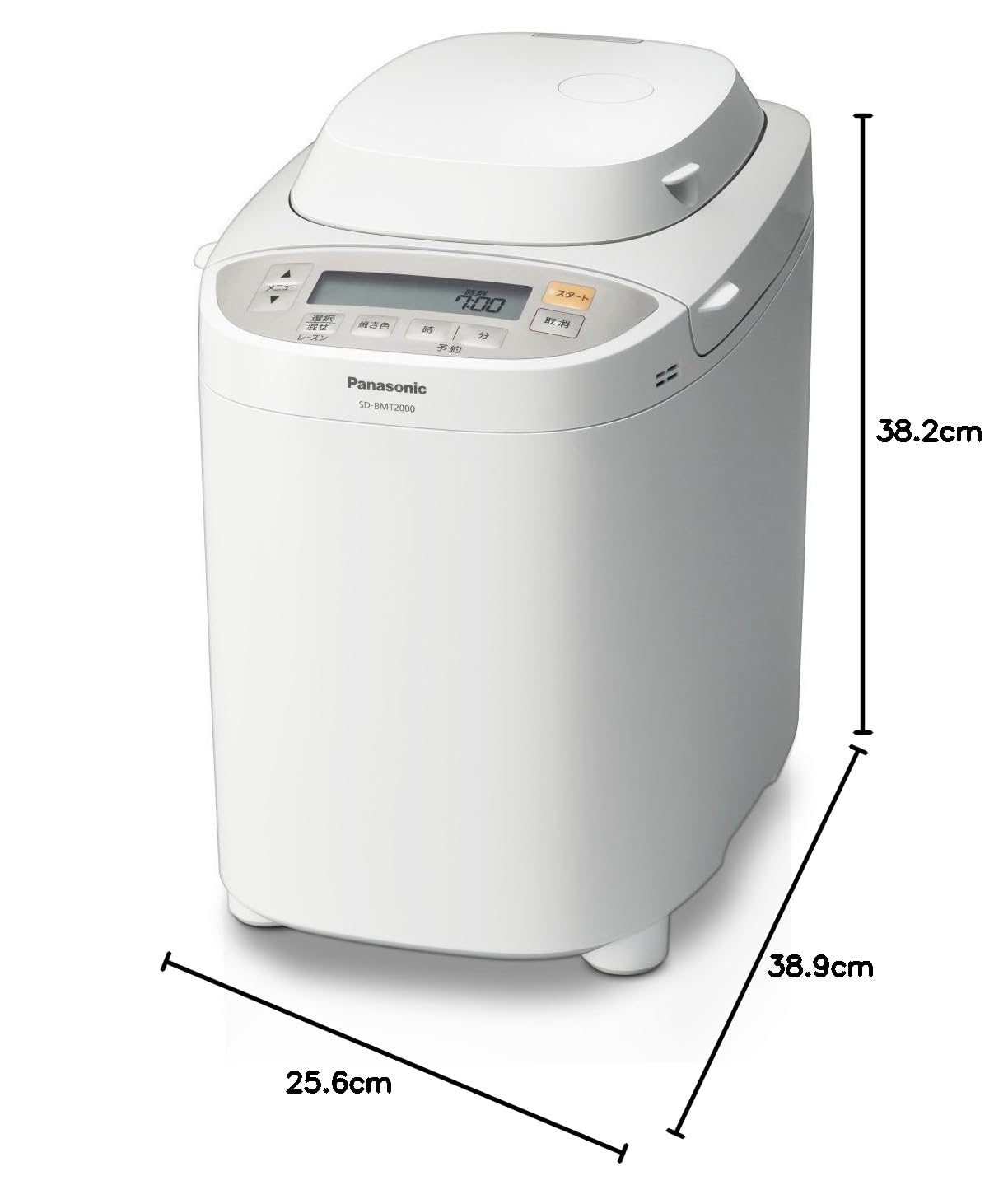 Amazon.co.jp: パナソニック ホームベーカリー パン焼き器 2斤 40