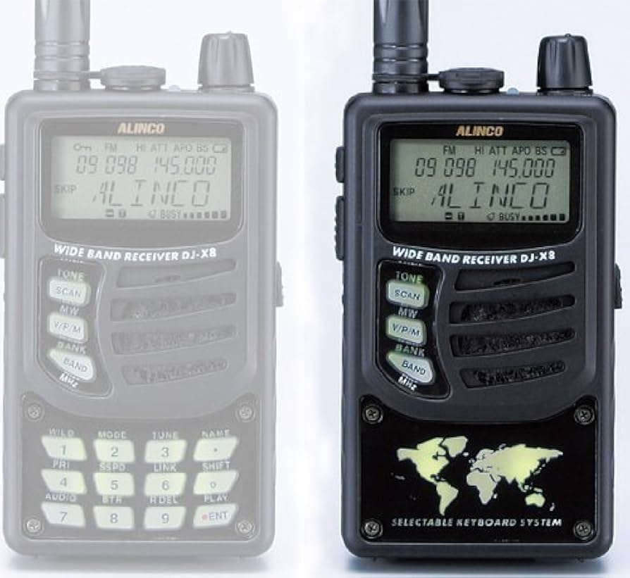 Amazon | アルインコ DJ-X8鉄道無線SP DJX8鉄道バージョンワイドバンド