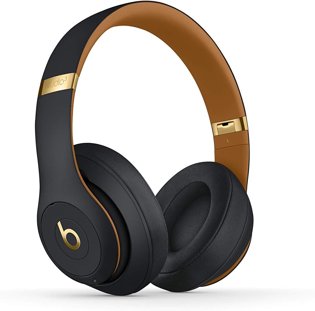 Beats Studio3 Fones de ouvido sem fio (Renovado), Midnight Black