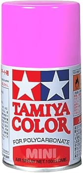 Amazon | タミヤ ポリカーボネートスプレー PS-11 ピンク 模型用塗料