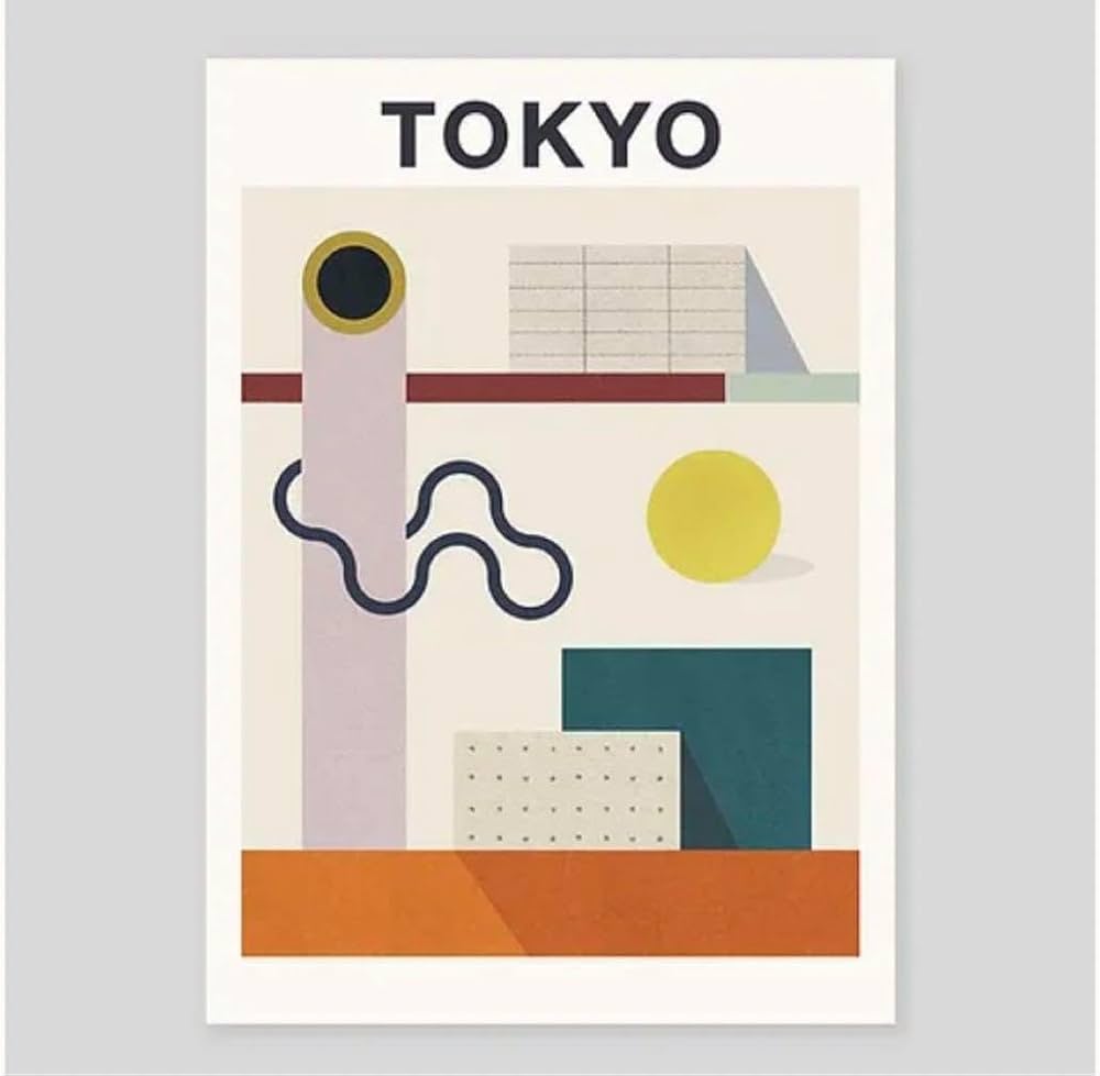 Amazon.co.jp: コンランショップ アートポスター studio shimo TOKYO