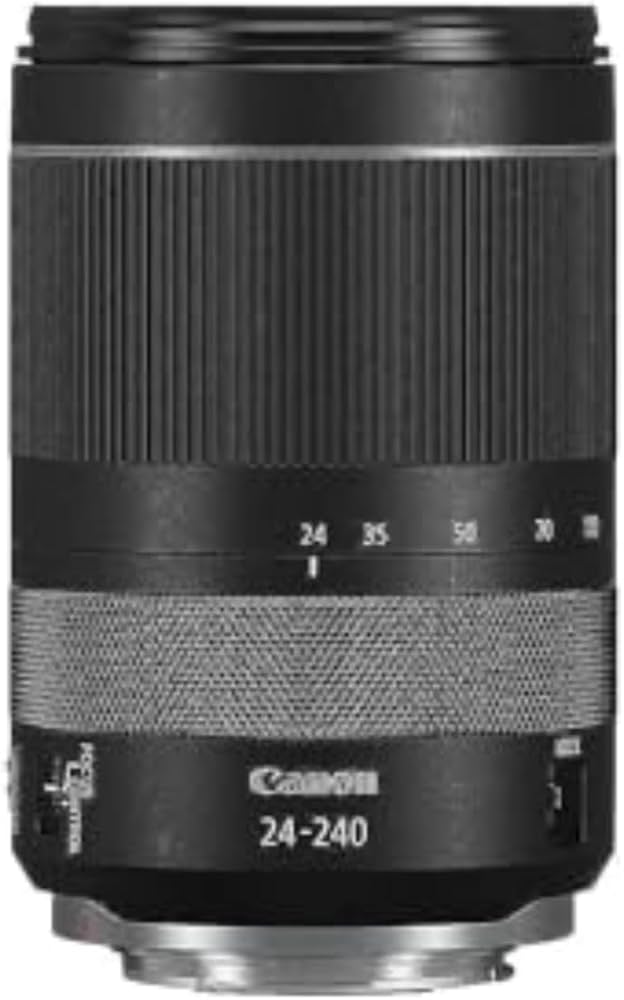 Amazon.com : Canon RF 24–240mm F4-6.3 is USM Lens, Black : Electronics