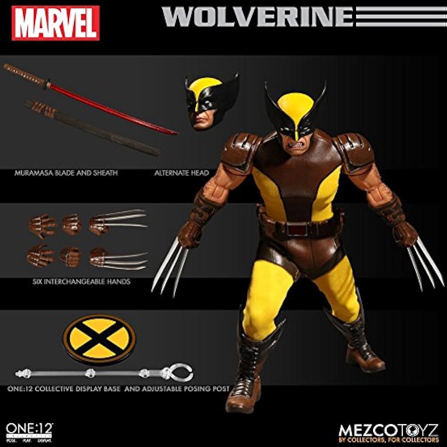Amazon.co.jp: Mezco Toyz One:12 Collective マーベル ウルヴァリン