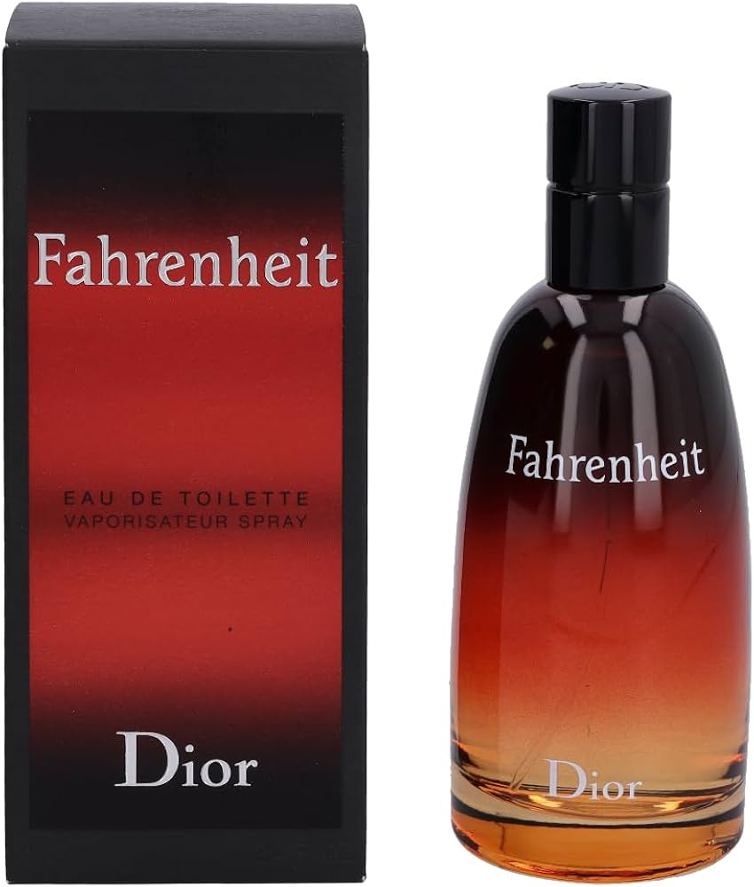 Amazon.com : FAHRENHEIT by Christian Dior EDT SPRAY for MEN, 3.4