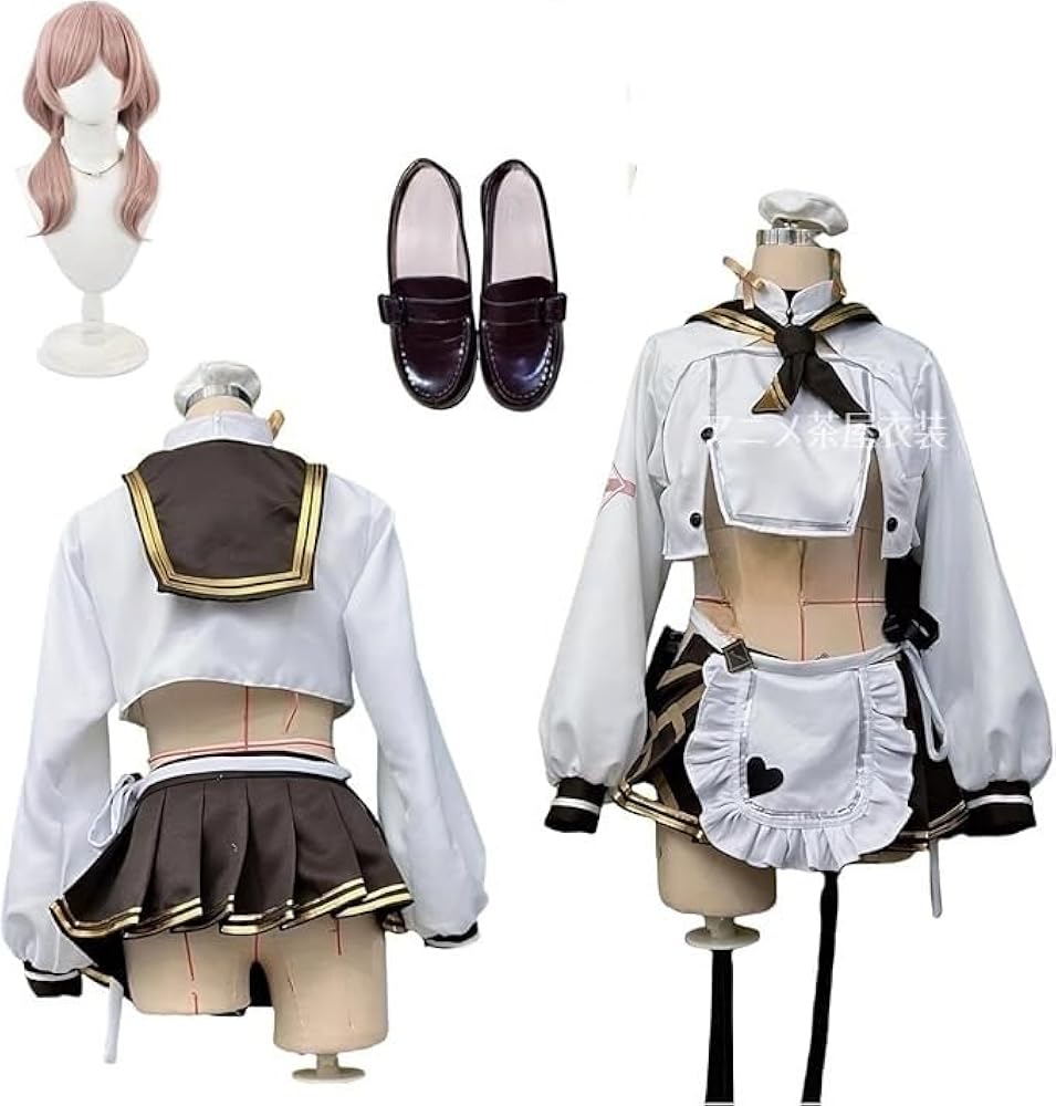 Amazon.co.jp: 実物撮影！ 勝利の女神 ニケ ブレッディ コスプレ衣装+