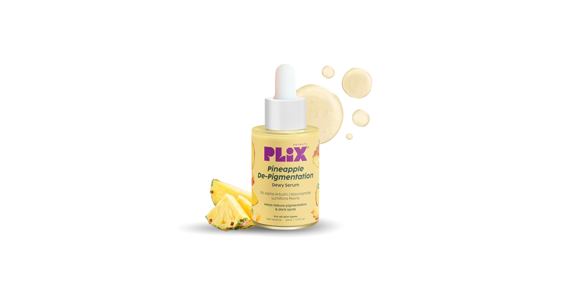 Amazon.com: PLIX - THE PLANT FIX 2% Alpha Arbutin Pineapple