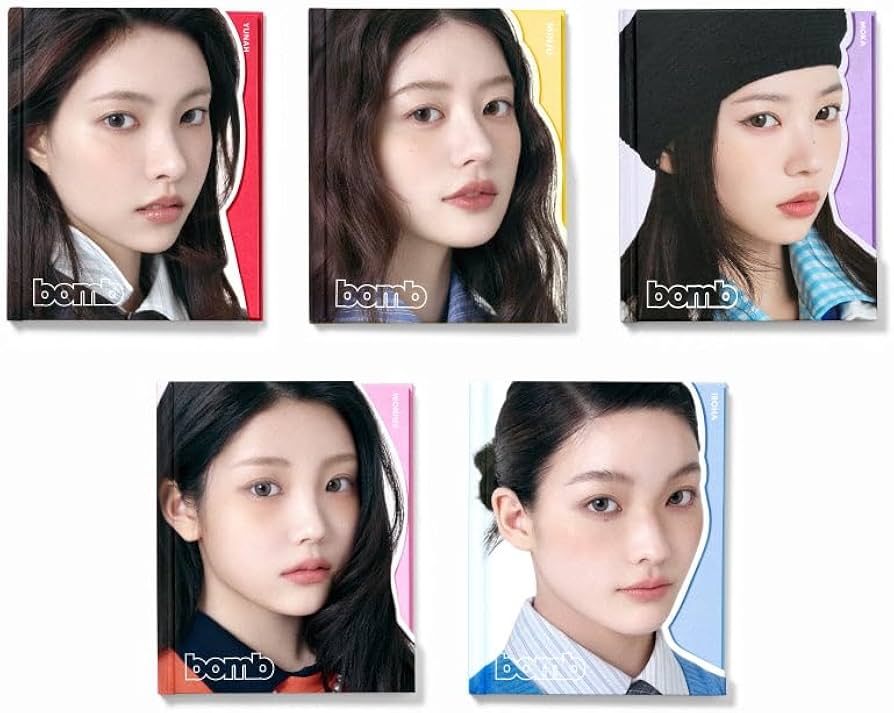 Amazon.com: ILLIT bomb [GLLIT ver.] 3rd Mini Album (5 versions SET