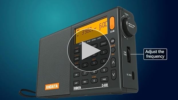 Amazon.com: XHDATA D808 Portable AM FM SW LW Air Band Shortwave