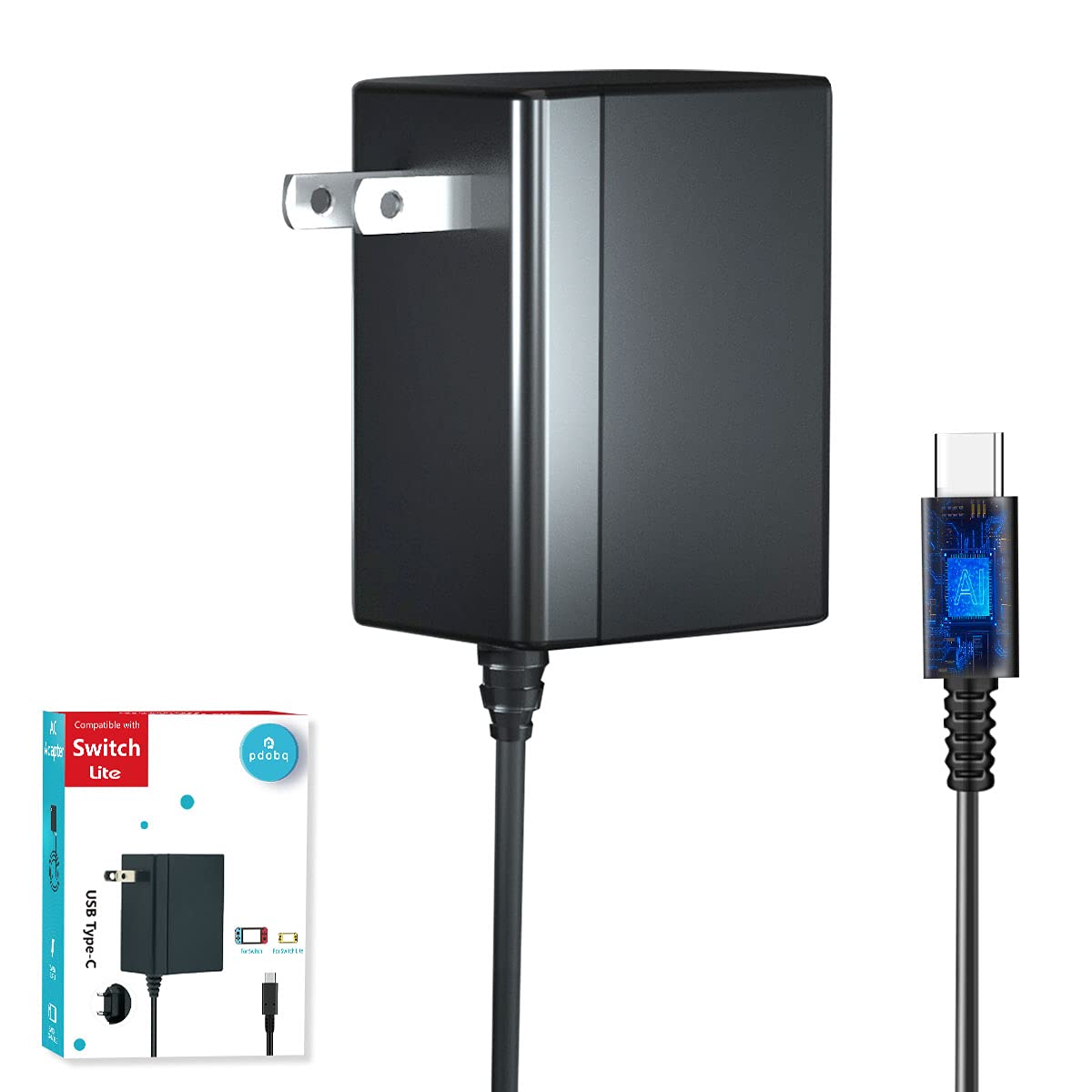Amazon.com: Charger for Nintendo Switch with 5FT Charging Cable