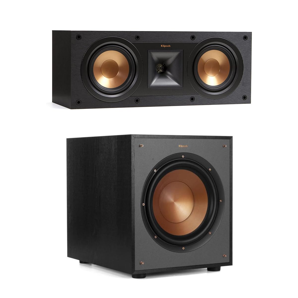 Amazon.com: Klipsch R-100SW 300W Subwoofer with R-52C Center