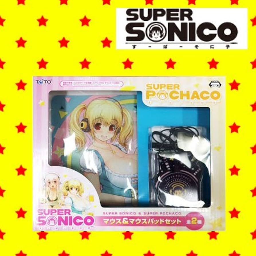 Amazon.co.jp: すーぱーそに子 ぽちゃ子 マウス&マウスパッドセット 全