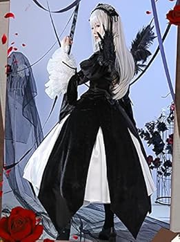 Amazon.co.jp: [XIN XIN] コスプレ衣装ローゼンメイデン 水銀燈 +羽翼