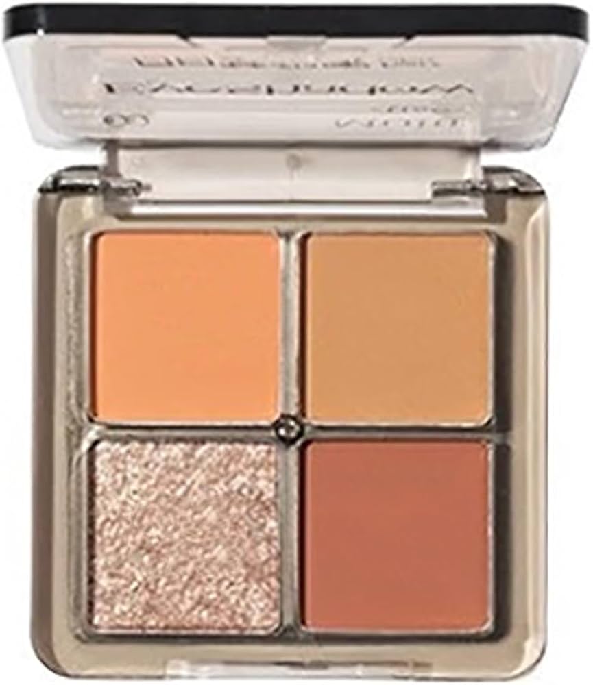 Amazon.co.jp: アイシャドウパレット 4色パレット ナチュラル シャドウ