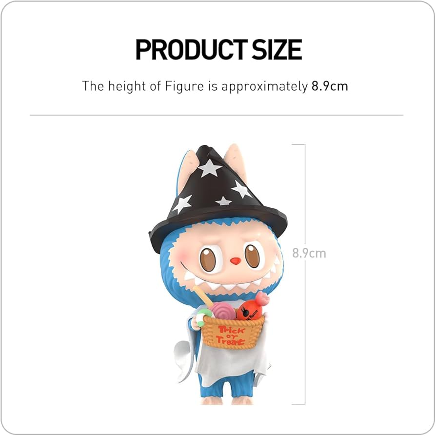 Amazon.co.jp: POP MART LABUBU Trick-or-Treater Figure : Toys & Games