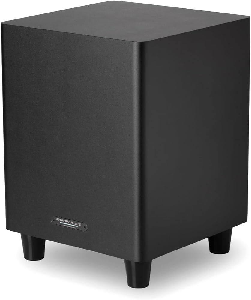 Amazon.co.jp: Airpulse SW8 サブウーファー 160W出力 パワードサブ