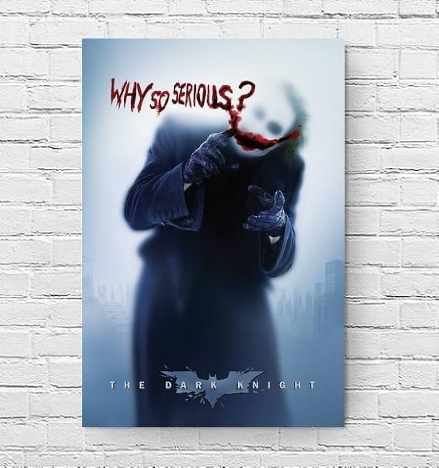 Amazon.co.jp: 映画ポスター ダークナイト ジョーカー DARK KNIGHT