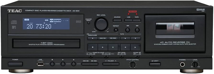 Amazon.co.jp: TEAC CDプレーヤー/カセットデッキ AD-800 : 家電＆カメラ