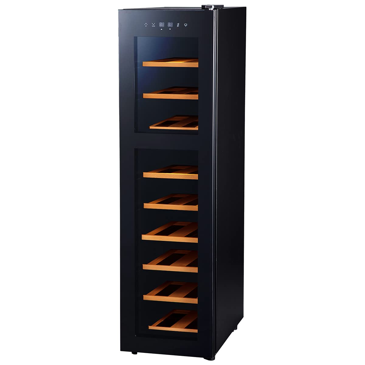 Amazon.co.jp: PlusQ/プラスキュー ワインセラー 18本収納 BWC-018P
