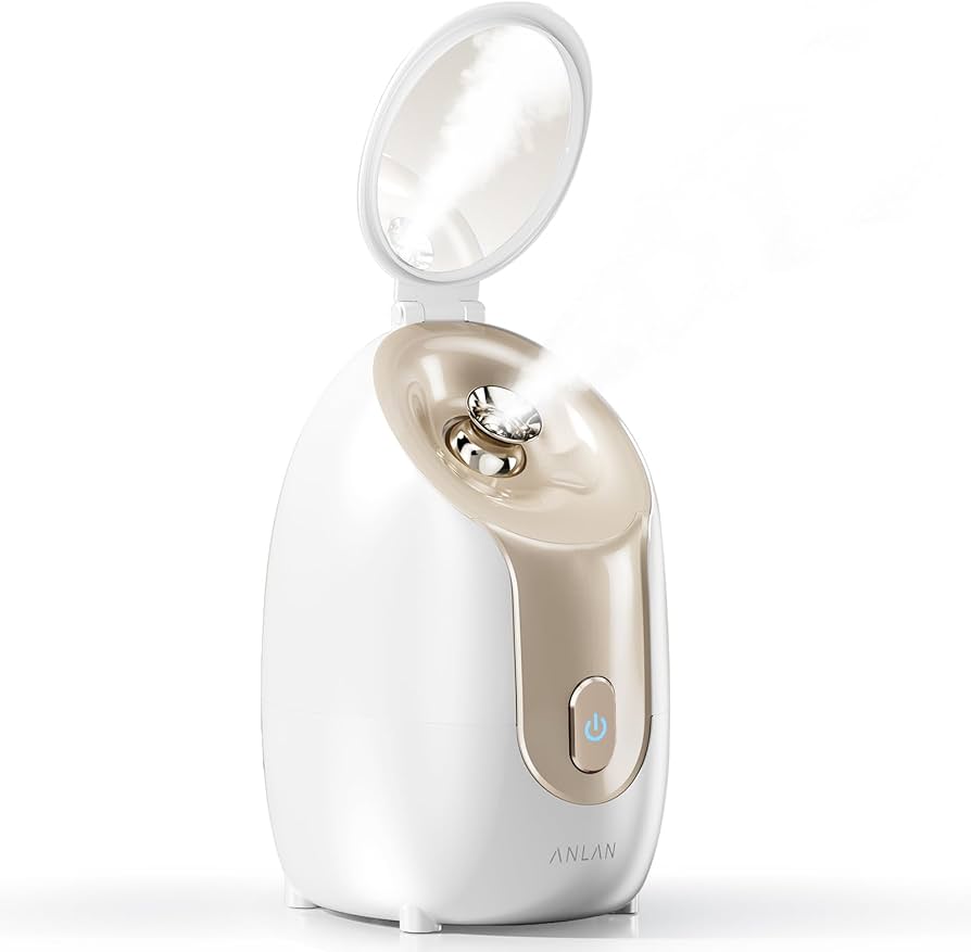 Amazon.co.jp: 【美人百花微粒子化スチーマー美顔器部門NO1】ANLAN