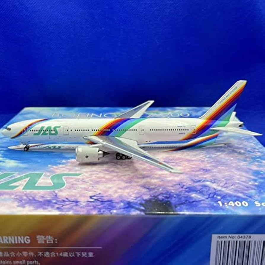 航空機・ヘリコプター JAS B777-200 JA007D Rainbow 航空機