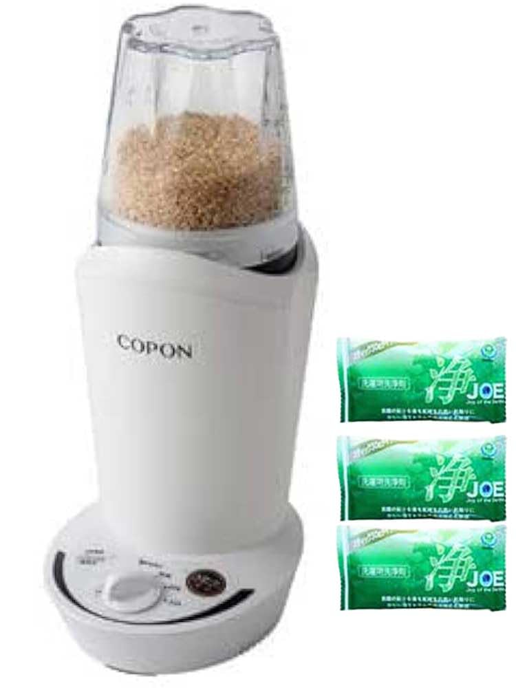 Amazon | MK精工 小型精米機 新型 COPON（コポン） 2合用 ホワイト