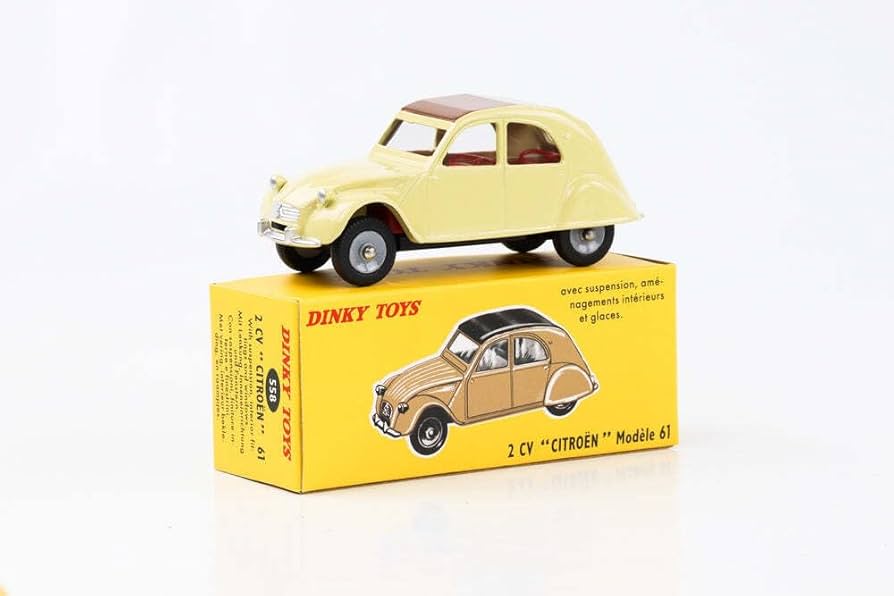 Amazon | DINKY TOYS 1/43 ディンキー シトロエン 2CV ベージュ