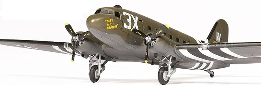 Amazon | アカデミー 1/144 C-47 スカイトレイン プラモデル 12633