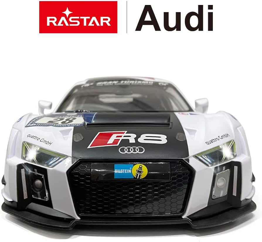Amazon.com: RASTAR Audi RC Car, 1/14 Audi R8 Performance Model Toy