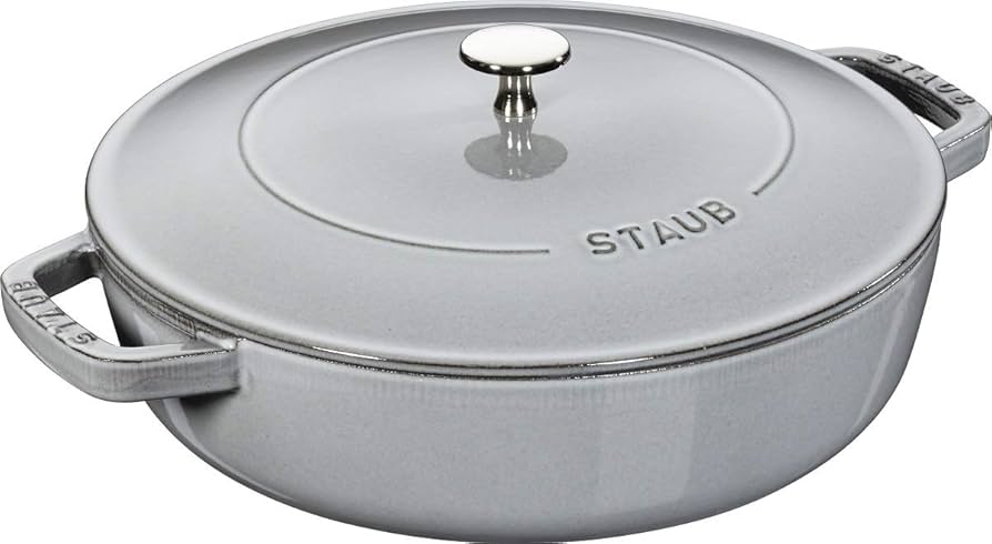 Amazon.co.jp: staub ストウブ 「 ブレイザー ソテーパン グレー 28cm