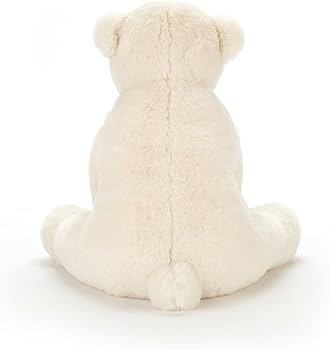 Amazon.com: Jellycat Perry Polar Bear Stuffed Animal, Large 14