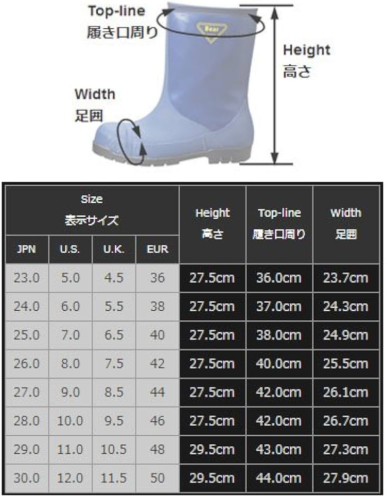 Amazon.co.jp: シバタ工業 冷蔵庫用長靴-40℃ NR041 ブラック 27.0 cm