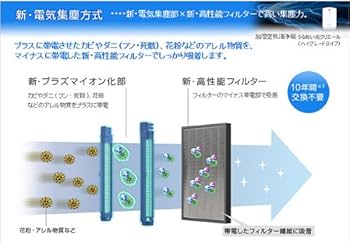 Amazon.co.jp: ダイキン(DAIKIN) 加湿空気清浄機「うるおい光