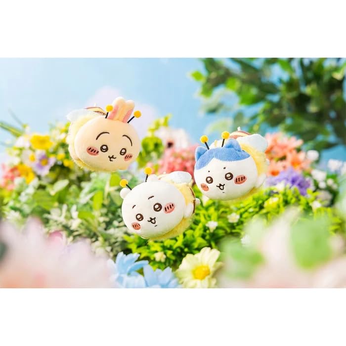 Amazon.co.jp: ちいかわ ハチさんマスコット ぬいぐるみ うさぎ : おもちゃ